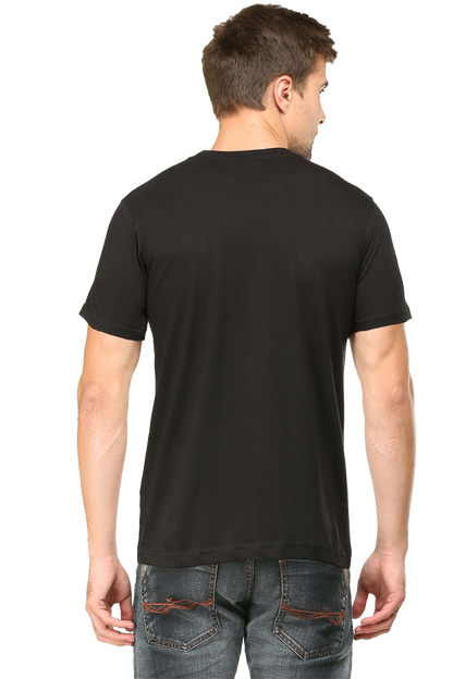 SAVAGE V NECK HALF SLEEVS T- SHIRT