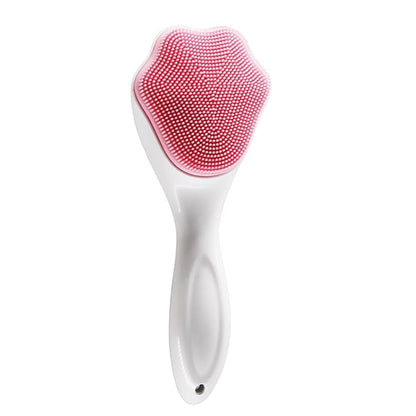 Silicon Face Cleansing Brush - Soft & Thin Silicone Bristles for Gentle Exfoliation - Multipurpose Silicone Brush Face Scrubber for Deep Cleansing & Blackhead Removal